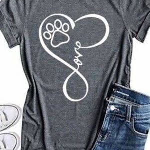 Dog Paw Shirts